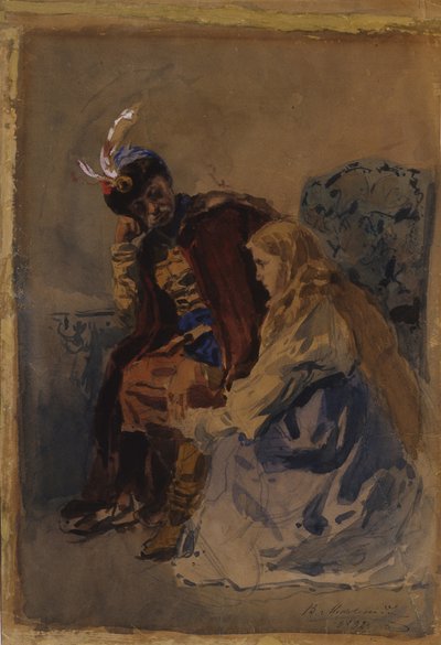 Mazepa avec Maria - Vladimir Egorovic Makovsky