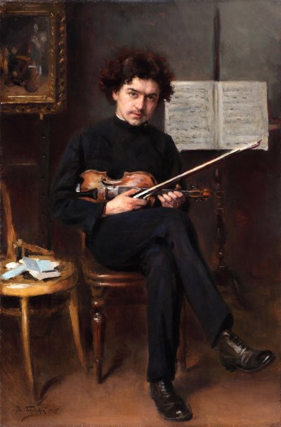 Portrait du violoniste et compositeur Jan Kubelik, 1908 - Vladimir Egorovic Makovsky