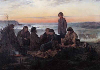 La Clairière de Bezhin, 1869 - Vladimir Egorovic Makovsky