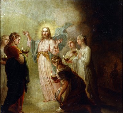 La parabole des vierges folles et des vierges sages - Vladimir Lukich Borovikovsky