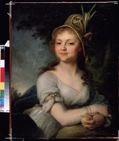 Portrait de Ekaterina Arsenyeva - Vladimir Lukich Borovikovsky