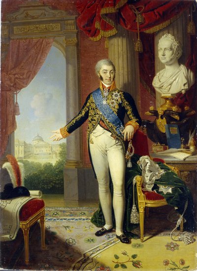 Portrait du comte Nikolai Petrovich Sheremetev - Vladimir Lukich Borovikovsky