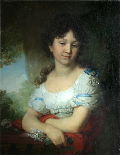 Portrait de la comtesse Maria Alexeyevna Orlova-Denisova, 1801 - Vladimir Lukich Borovikovsky