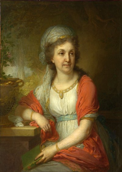 Portrait de la comtesse Yekaterina Alexeyevna Musina-Pushkina, 1797 - Vladimir Lukich Borovikovsky