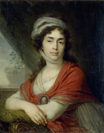 Portrait de Maria Marfa Dmitrievna Dunina, née Norova, 1799 - Vladimir Lukich Borovikovsky