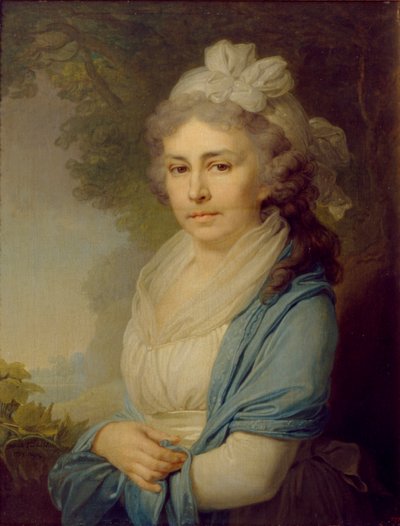 Portrait de Yelizaveta Ivanovna Neklyudova 1773-1796, née Levashova, 1798 - Vladimir Lukich Borovikovsky