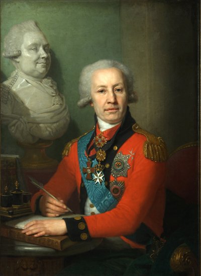 Portrait du baron Alexei Vasilyev, 1800 - Vladimir Lukich Borovikovsky