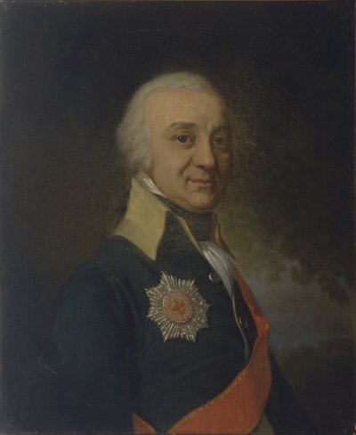 Portrait de Pavel Stepanovich Runich 1747-1825 - Vladimir Lukich Borovikovsky