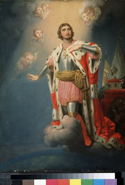 Représentation du héros national russe Alexandre de la Neva - Vladimir Lukich Borovikovsky