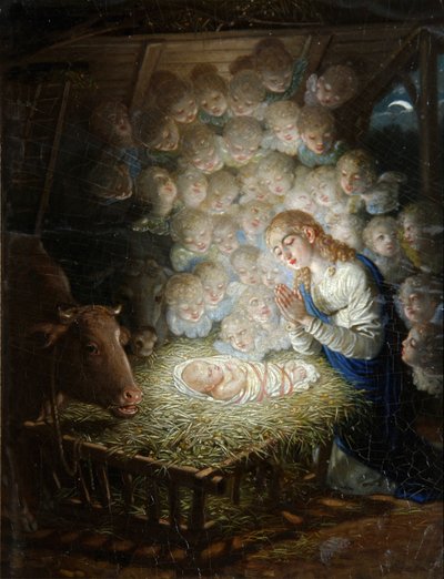La Nativité du Christ La Sainte Nuit - Vladimir Lukich Borovikovsky