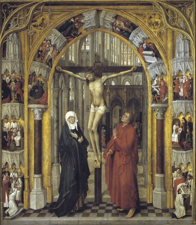 Triptyque de la Rédemption : La Crucifixion - Vrancke van der Stockt