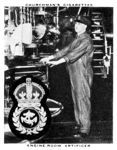 Artificier de salle des machines, 1937 - WA and AC Churchman