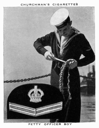 Officier marinier, 1937 - WA and AC Churchman