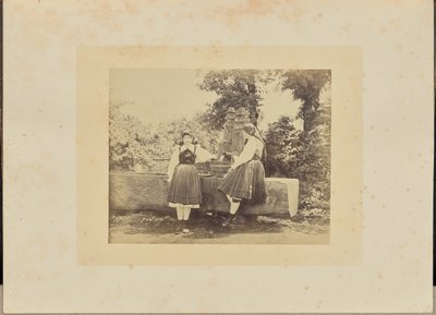 Slovènes du Gail Thal, en costume de vacances, Carinthie - W.D. Howard and F.H. Lloyd