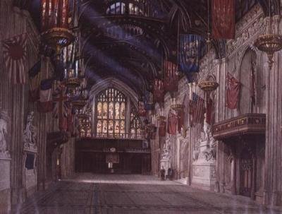 Intérieur du Guildhall - W.D. Radcliffe Beresford
