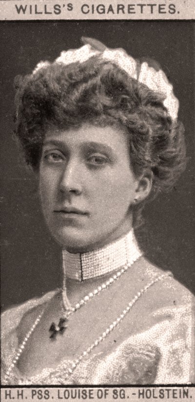 H.H, PSS. Louise de SG-Holstein, 1908 - WD and HO Wills