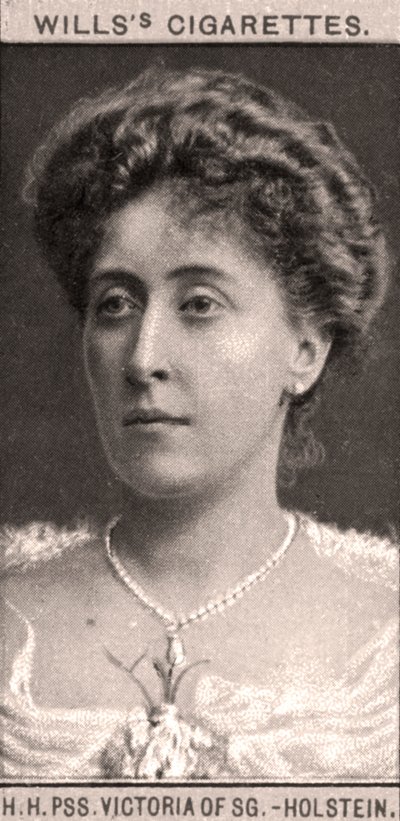 H.H, PSS. Victoria de SG-Holstein, 1908 - WD and HO Wills