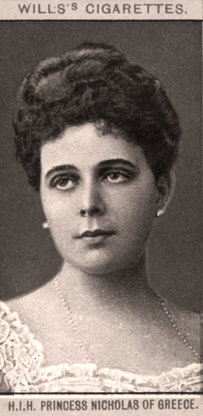 S.A.I. la princesse Nicolas de Grèce, 1908 - WD and HO Wills
