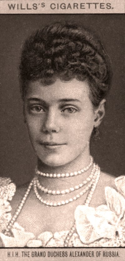 S.A.I. la grande-duchesse Alexandra de Russie, 1908 - WD and HO Wills