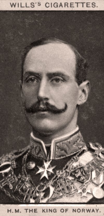 Le roi de Norvège, 1908 - WD and HO Wills