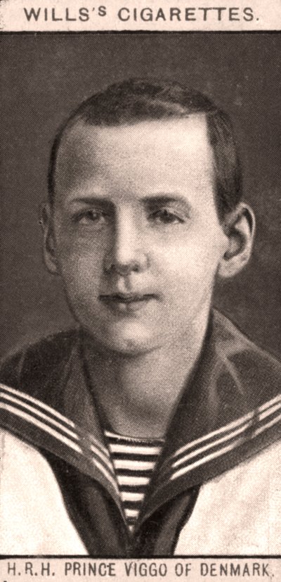 S.A.R. le prince Viggo de Danemark, 1908 - WD and HO Wills