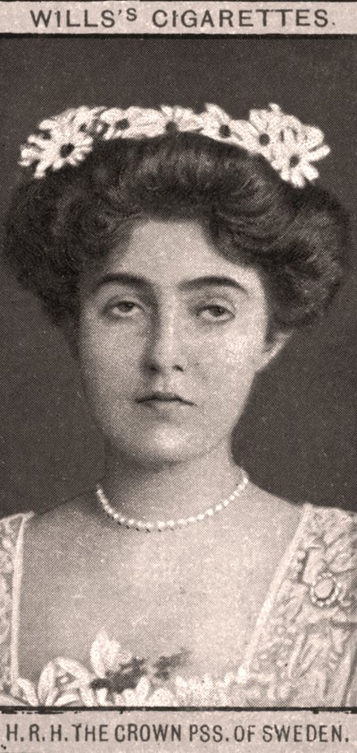S.A.R. la Princesse héritière de Suède, 1908 - WD and HO Wills