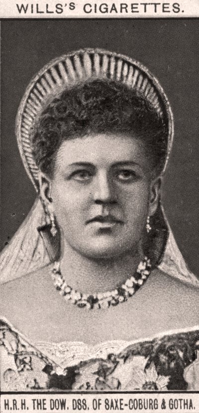 H.R.H, La Dow, DSS. de Saxe-Cobourg et Gotha, 1908 - WD and HO Wills
