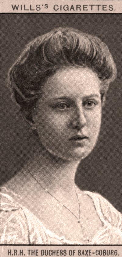 S.A.R. La Duchesse de Saxe-Cobourg, 1908 - WD and HO Wills