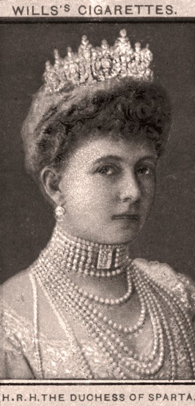 S.A.R. la duchesse de Sparte, 1908 - WD and HO Wills