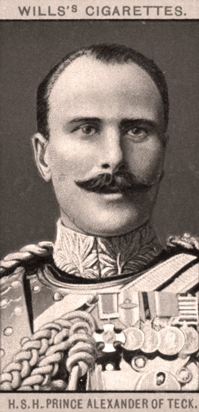 S.A.S le prince Alexandre de Teck, 1908 - WD and HO Wills
