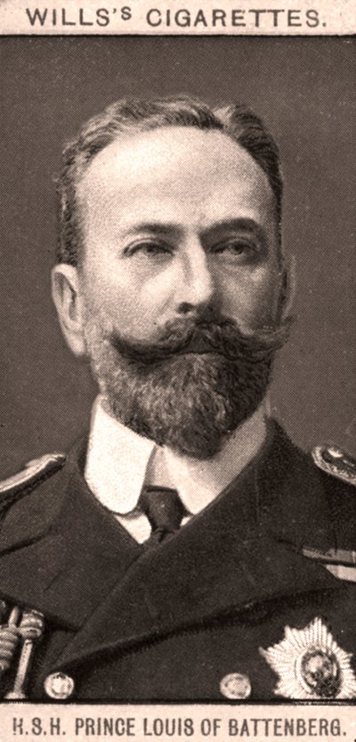 S.A.S. le Prince Louis de Battenberg, 1908 - WD and HO Wills