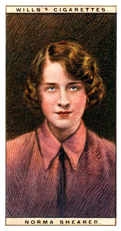 Norma Shearer 1902-1983, actrice canado-américaine lauréate d