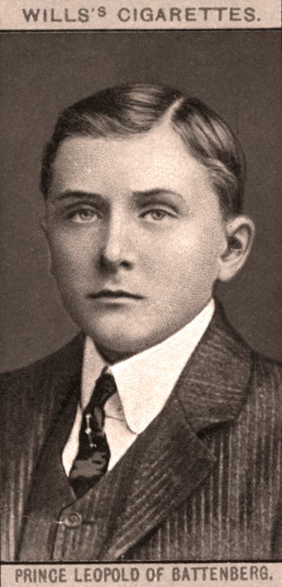 Prince Léopold de Battenberg, 1908 - WD and HO Wills