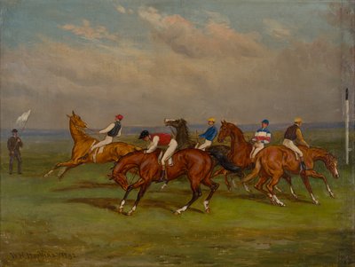 À la porte de départ - W.H. Hopkins