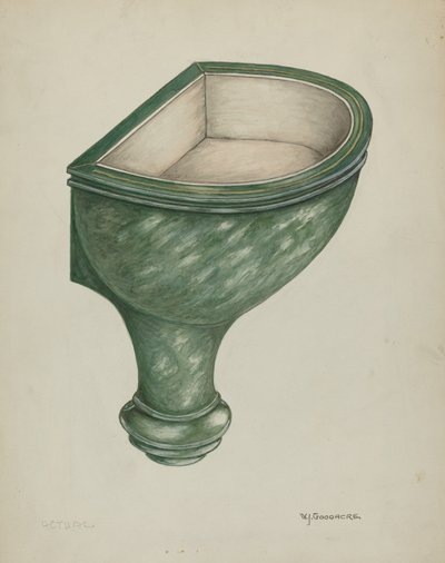 Bénitier, Santa Barbara - W.J. Goodacre