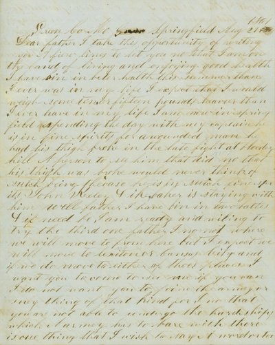 Décrit brièvement la bataille de Wilson