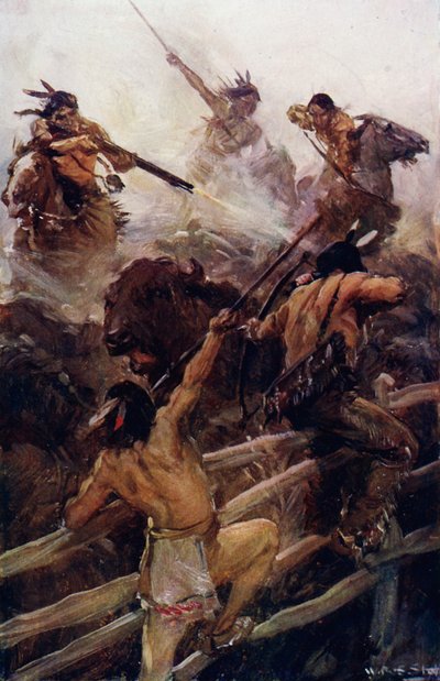 À bout portant avec le buffle - W.R.S. (after) Stott