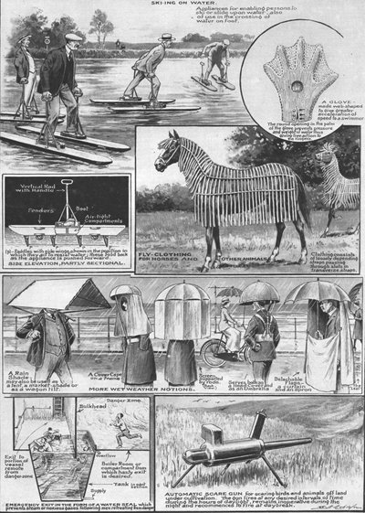 Curiosités du Bureau des brevets, 1921 - W. B. Robinson