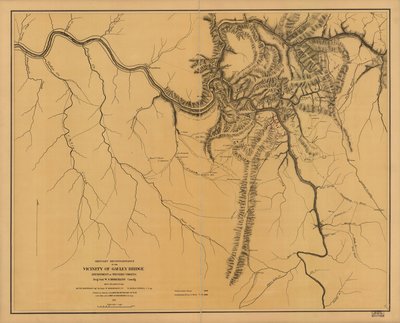 Reconnaissance militaire près de Gauley Bridge, Département de Virginie occidentale, Brig. Genl. W. S. Rosecrans, commandant, du 11 septembre au 15 novembre 1861 - W. F. Raynolds