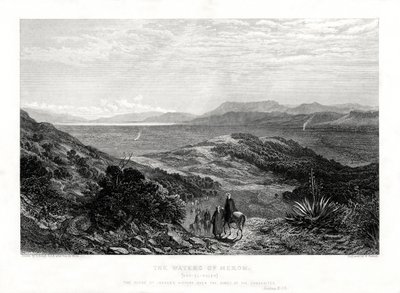 Les eaux de Mérom, Palestine, 1887 - W. Forrest