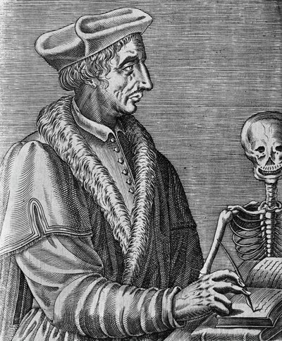 Portrait de Jean François Fernel (1497-1558), médecin, astronome et mathématicien français - John Ward Dunsmore