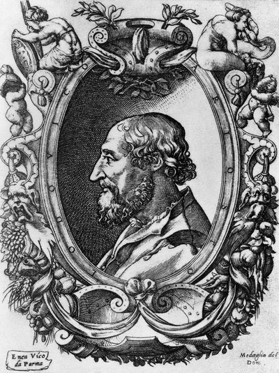 Portrait de Ludovico Ariosto (1474-1533), poète et dramaturge italien - John Ward Dunsmore
