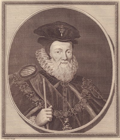 Portrait de William Cecil - John Ward Dunsmore