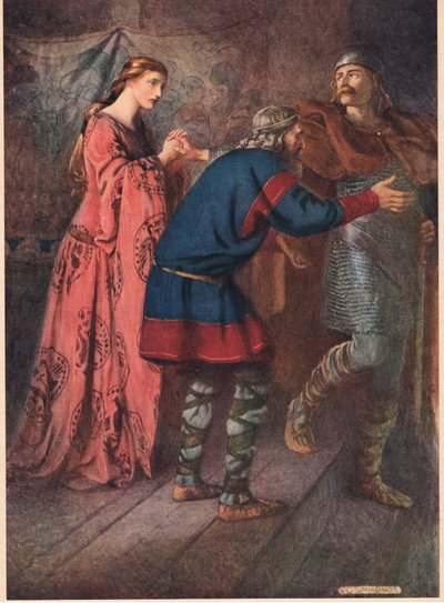 Laërte fait ses adieux à sa sœur Ophélie, de 