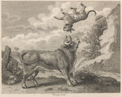 Le taureau et le mâtin - W. Grainger