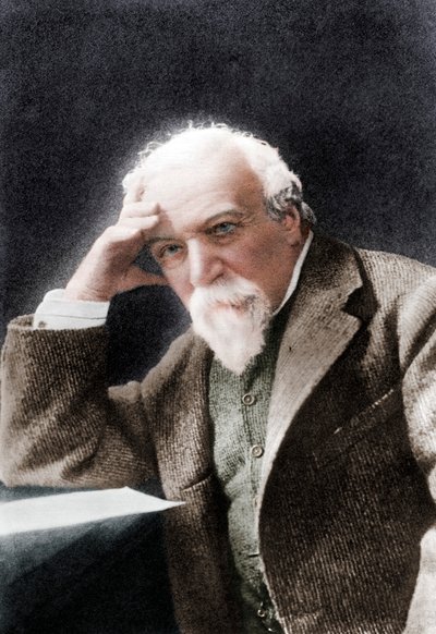 Robert Browning, poète et dramaturge anglais - W H Grove