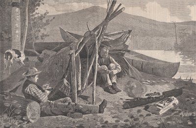 Camping dans les Adirondacks - W. H. Lagarde