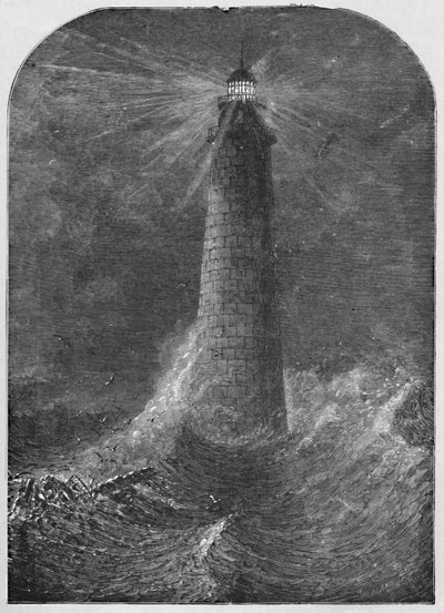 Phare de Minots Ledge, Massachusetts, 1877 - W. H. Morse