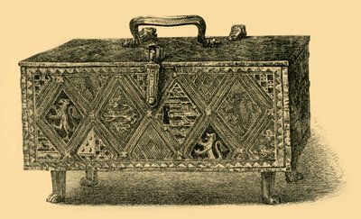 Le Coffret de Valence, vers 1305-1312, 1881 - W. Harbutt