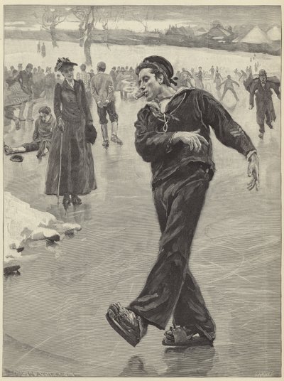 Manœuvres navales - W. Hatherell
